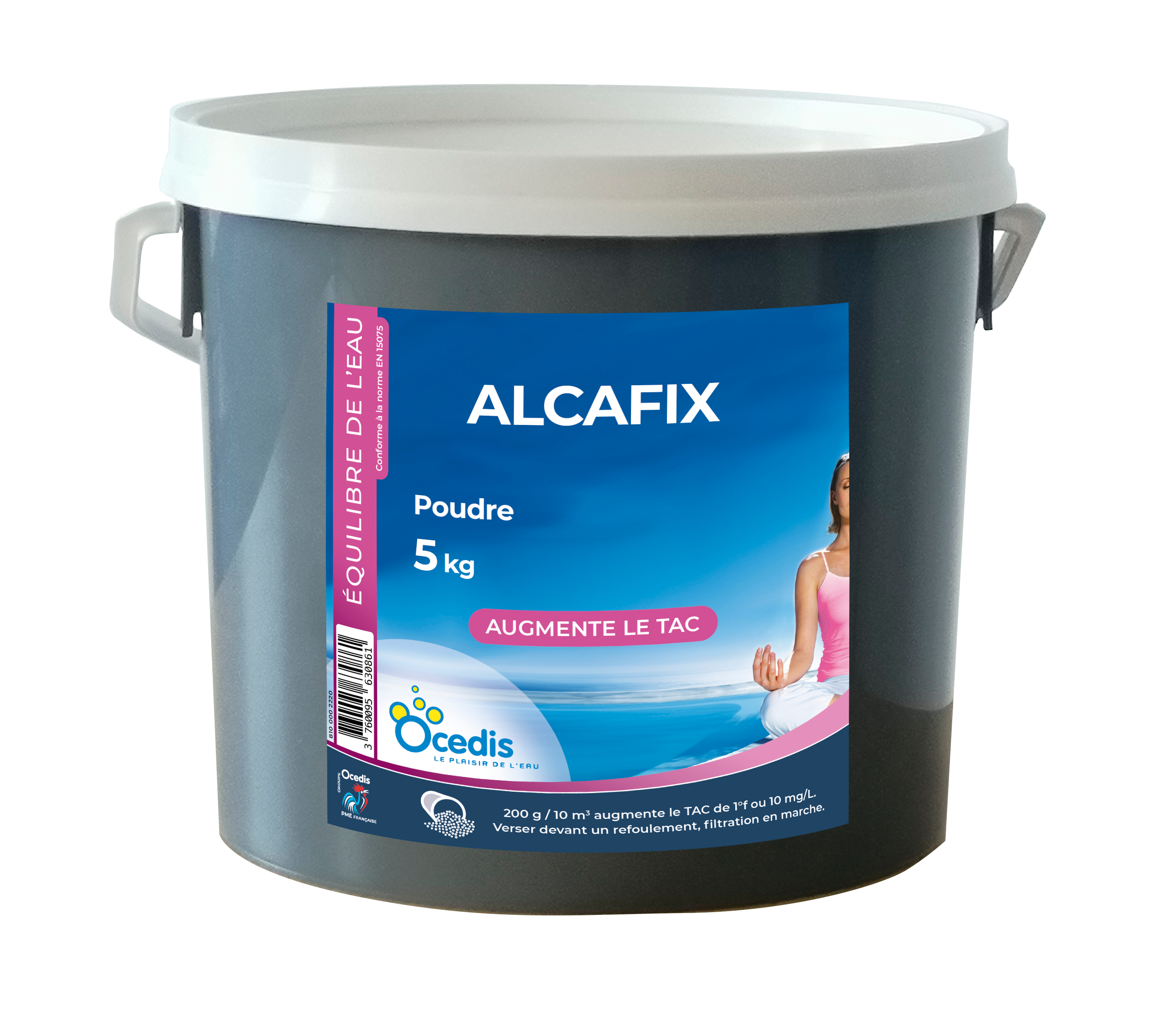 ALCAFIX poudre 5kg – Piscine