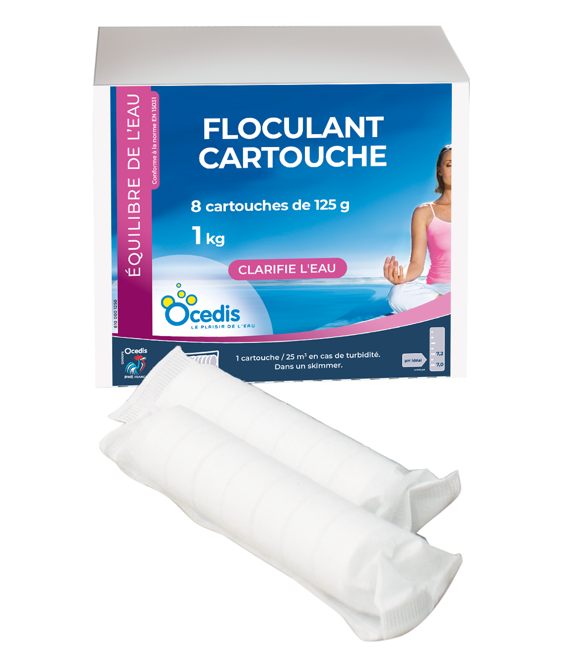 FLOCULANT cartouches 1kg – Piscine