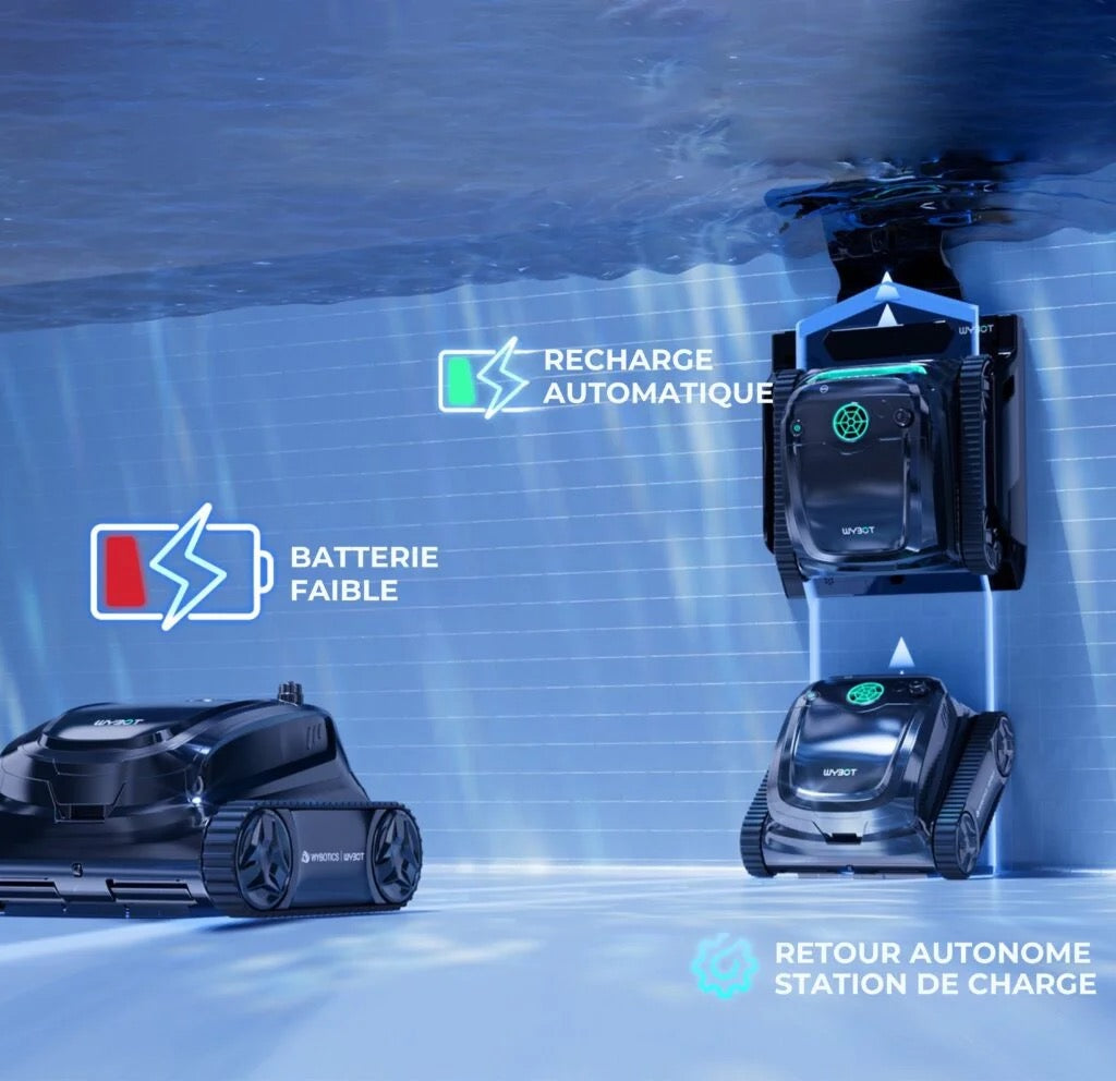 Wybot S2 Solar Vision - Robot piscine