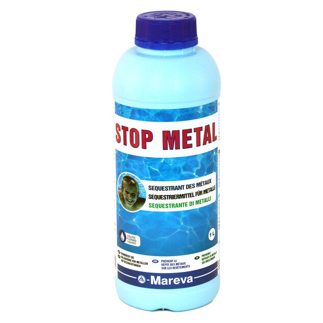 Stop metal